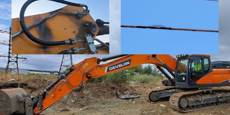 В шаге от трагедии в Кишиневе: рабочие копали под линиями электропередач 110 кВ