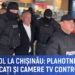 Spectacol la Chișinău: Plahotniuc, adus sub mascați și camere TV controlate