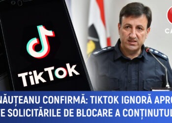 Cernăuțeanu confirmă: TikTok ignoră aproape toate solicitările de blocare a conținutului