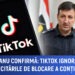 Cernăuțeanu confirmă: TikTok ignoră aproape toate solicitările de blocare a conținutului