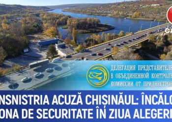 Transnistria acuză Chișinăul: încălcări în zona de securitate