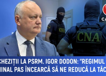 Percheziții la PSRM. Igor Dodon: „Regimul criminal PAS încearcă să ne reducă la tăcere”