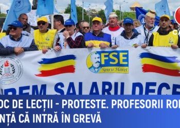 În loc de lecții proteste Profesorii români anunță că intră în grevă