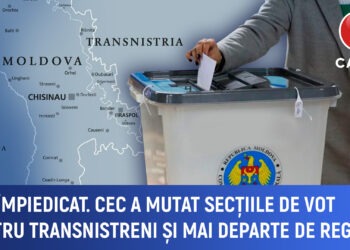 CEC a decis reamplasarea a cinci secții de vot din Transnistria din motive de securitate
