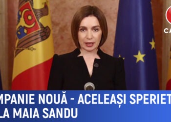 Nouă campanie, aceleași sperietori de la Maia Sandu