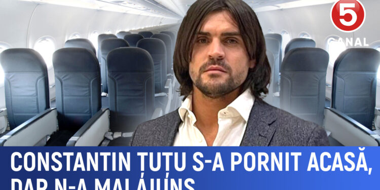 Deși avea bilet spre Chișinău, Constantin Țuțu nu a revenit în țară