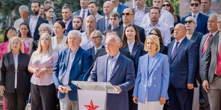 Blocul Patriotic a semnat un angajament: nicio coaliție cu PAS în viitorul Parlament