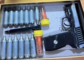 Moldovean prins cu armă neletală și contrabandă la PTF Oancea