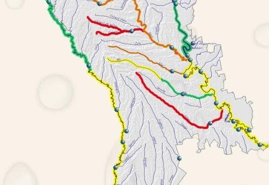Avertizare hidrologică: Cod Roșu, Portocaliu și Galben pe rîurile din Republica Moldova