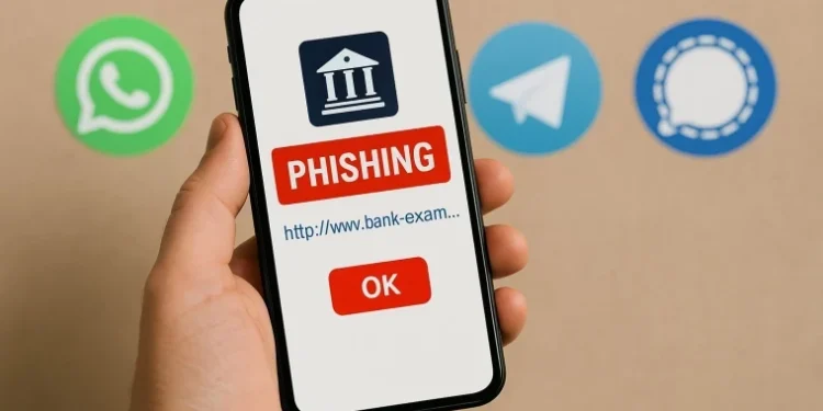 Власти предупреждают о кибератаках через мессенджеры