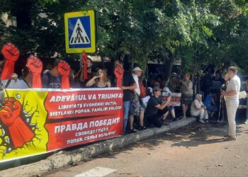 În continuare, se cere cer justiție corectă pentru bașcan și activiștii arestați |VIDEO