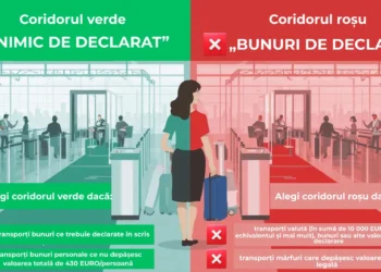„Serviciul Vamal: reguli pentru traversarea frontierei aeriene în străinătate”