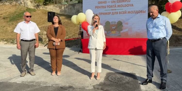 Dezvoltarea Orheiului continuă: strada Ion Neculce modernizată de echipa lui Ilan Șor