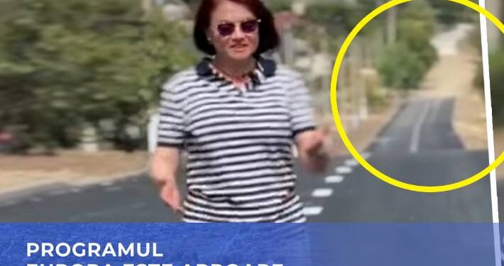 Unii văd „Europa lângă ei”, alții departe: PAS se laudă cu un tronson de drum asfaltat, în timp ce restul rămâne plin de gropi și pietre |VIDEO