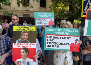 O nouă zi de protest la Penitenciarul nr. 13 în susținerea deținuților politici |VIDEO