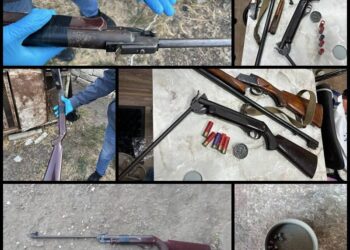 Arme și muniții deținute ilegal, descoperite la doi bărbați din Orhei