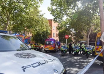 25 de răniți după o explozie într-un bar din Madrid, pereții clădirii s-au făcut bucățele