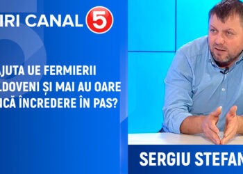 Sergiu Stefanco: „UE va ajuta fermierii moldoveni și cât de mult mai au încredere în PAS ?”