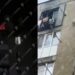Бельцы: Молодой мужчина, предположительно, выпрыгнул из окна пятого этажа, чтобы спастись от огня