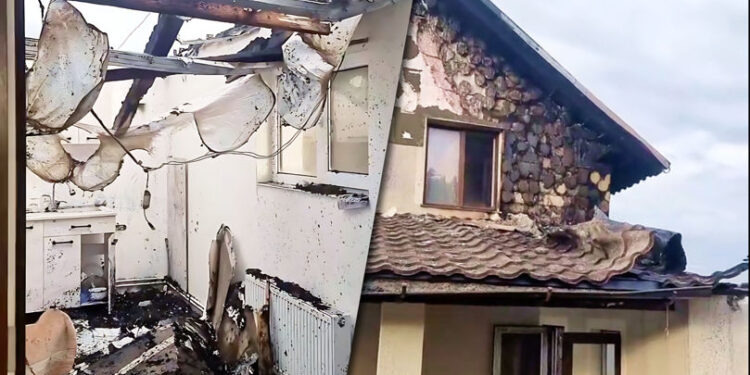 В Кэприяне пожар в частном доме тушили 4 экипажа