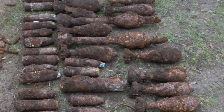 В сентябре саперы обезвредили более 20 взрывоопасных объектов