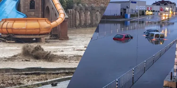 Болгарию накрыло масштабное наводнение: морские курорты уходят под воду