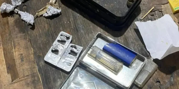 На границе задержали молодого человека с наркотиками