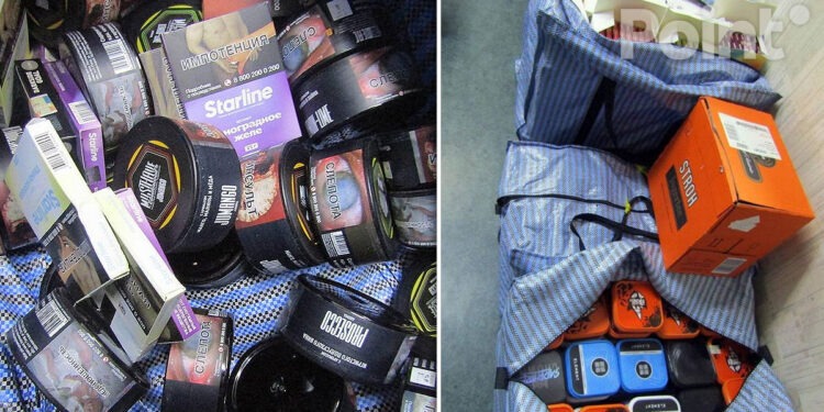 Moldovean prins cu 530 kg de tutun pentru narghilea în Belarus