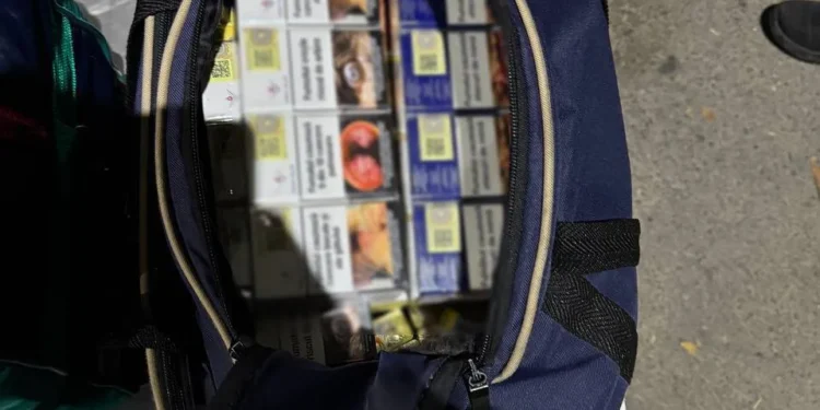 8.400 de țigarete ascunse, găsite de polițiștii de frontieră din Cahul