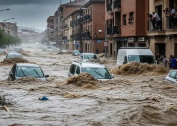 Ploi record în Spania: Tarragona, în stare de alertă maximă