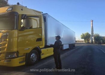 Moldovean reținut la granița cu România pentru transport ilegal de freon