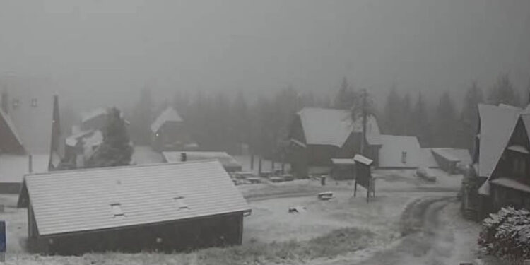 Primele ninsori ale sezonului în zonele montane din România