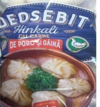 Atenție! Rechemare de pe piață a produsului Hinkali marca Deosebit din cauza prezenței bacteriei Salmonella