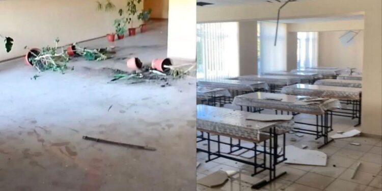 Vandalism în școala din Mălăești: copiii au distrus mobilierul și echipamentele din cantină