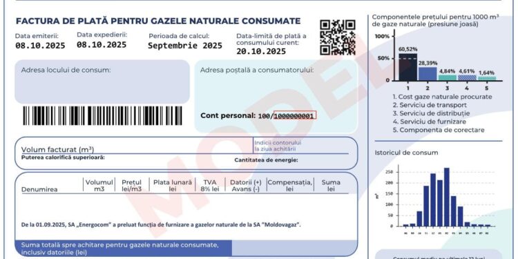 Energocom уточнила: все авансовые платежи за газ будут отражены в октябрьских счетах