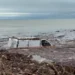Imagini apocaliptice din stațiunea de la Marea Neagră devastată de fenomene meteo extreme
