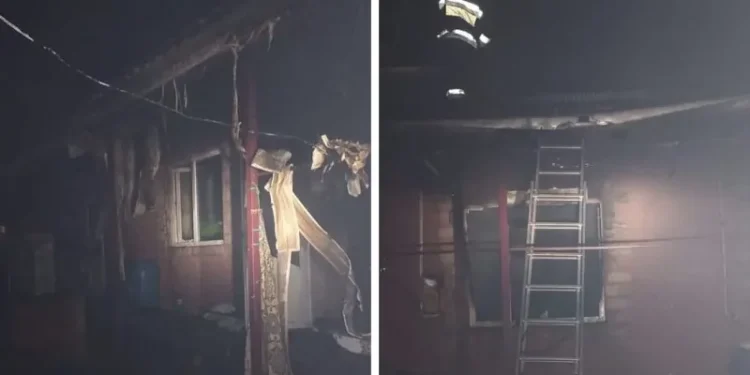 Рышканы: В жилом доме вспыхнул пожар