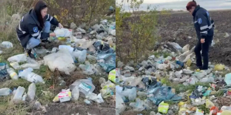 В Окнице за одну ночь появилась неавторизованная свалка