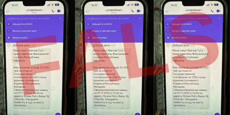 Serviciul Fiscal de Stat avertizează asupra unor cazuri de fraudă