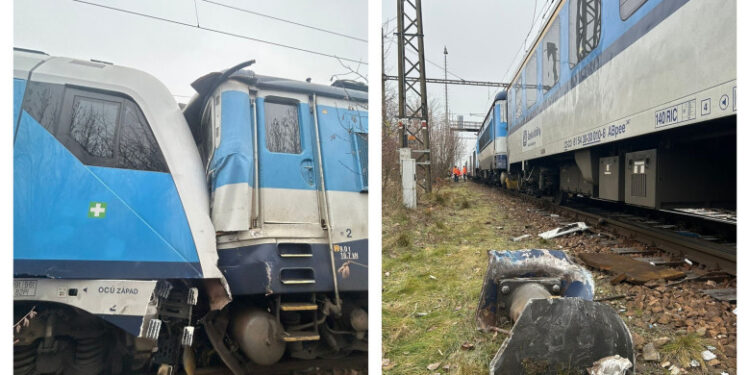 Republica Cehă: Zeci de răniți, dintre care cinci în stare gravă, în urma coliziunii a două trenuri de călători