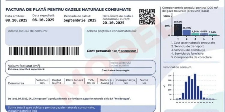Diferențe la facturile de gaze: furnizorul explică responsabilitățile și pașii pentru corectarea consumului