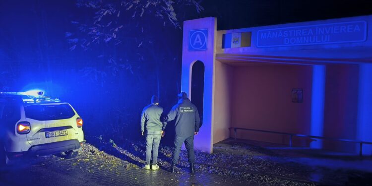 Tentativă de trecere ilegală a frontierei, stopată de polițiștii de frontieră la Briceni