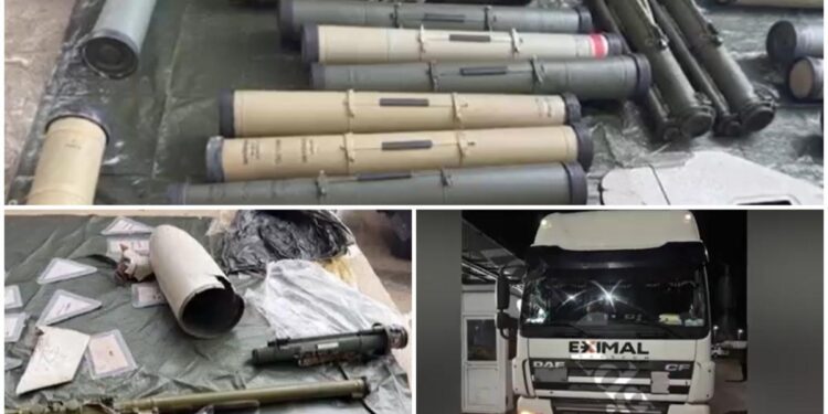 Poliția a oferit detalii despre camionul cu arme. Principalele întrebări rămân fără răspuns | VIDEO