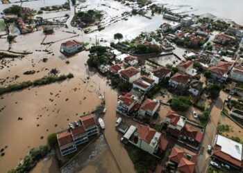 Insulele grecești din nord-estul Mării Egee, lovite de furtuni și ploi torențiale, care au provocat pagube semnificative