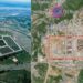Noi imagini din satelit cu „Orașul apocalipsei” construit de China. Complexul uriaș ar putea fi folosit în caz de război nuclear cu SUA