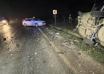 Accident cu implicarea a două mașini pe traseul Chișinău – Hâncești. Sunt victime