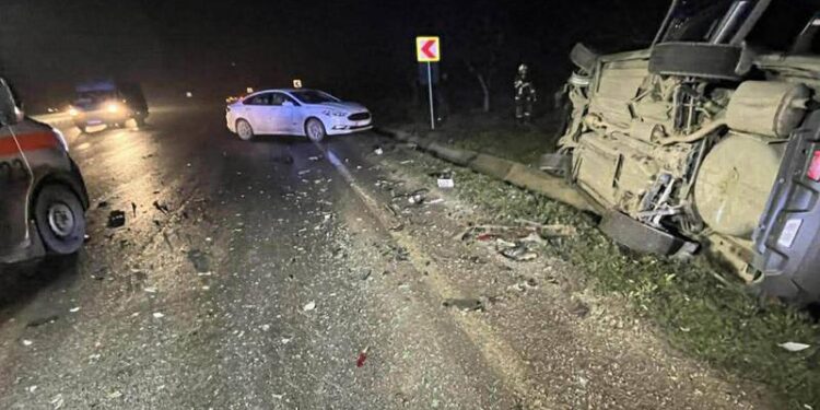 Accident cu implicarea a două mașini pe traseul Chișinău – Hâncești. Sunt victime