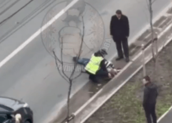 Bărbat lovit de un BMW pe bd. Renașterii: poliția investighează accidentul