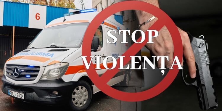 Violență la Ungheni: Echipă SAMU amenințată cu pistolul în timpul intervenției la o pacientă de 47 de ani
