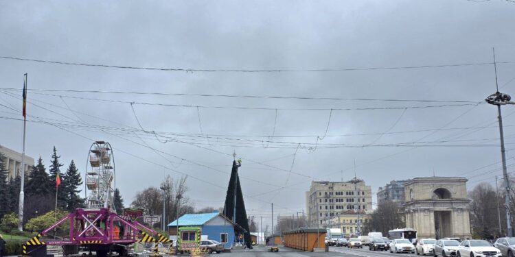 Trafic restricționat pe bulevardul Ștefan cel Mare în weekend, pentru pregătirile de iarnă